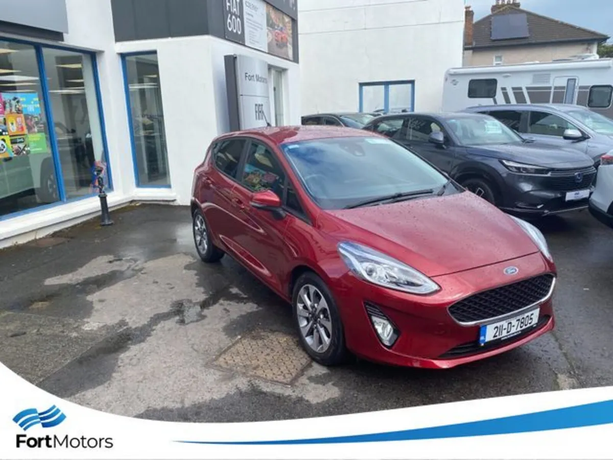 Ford Fiesta Hatchback, Petrol, 2021, Red