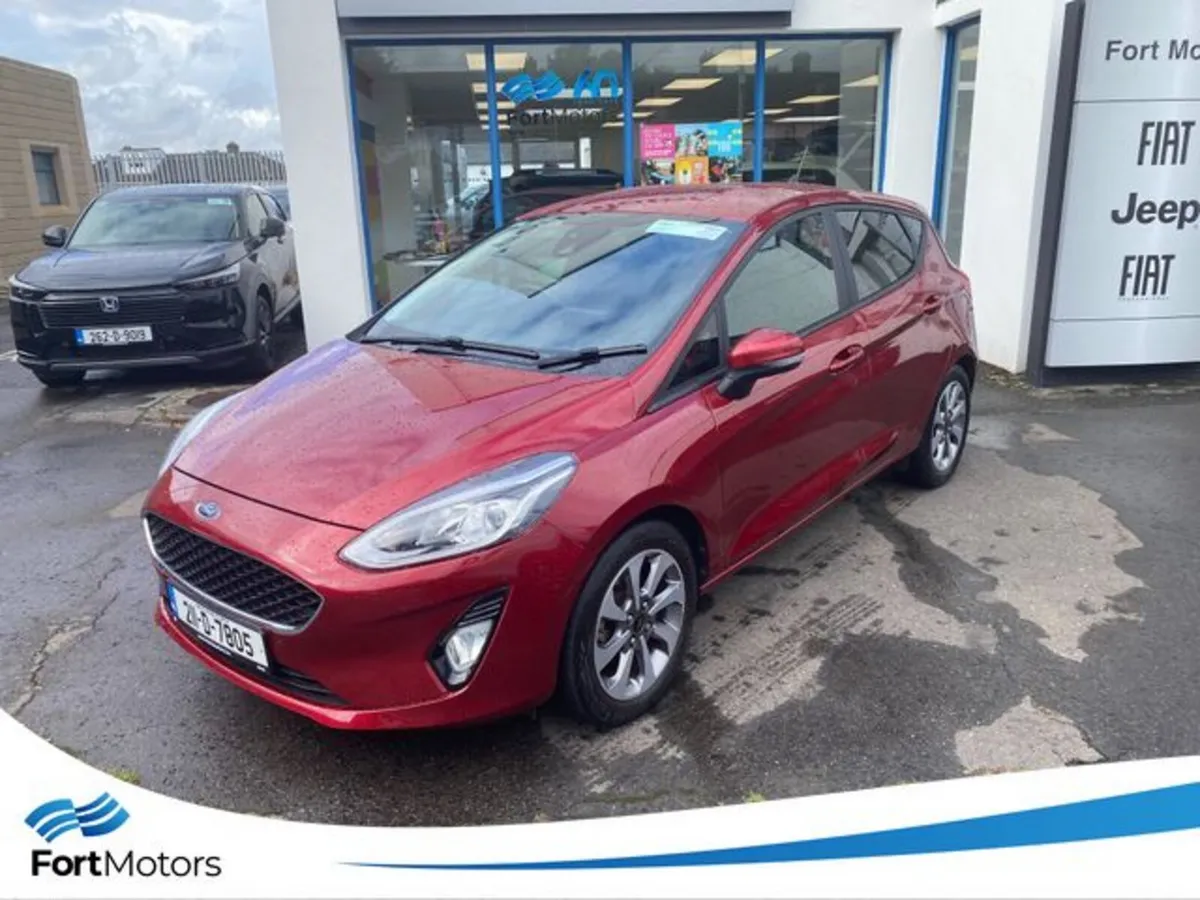 Ford Fiesta Hatchback, Petrol, 2021, Red