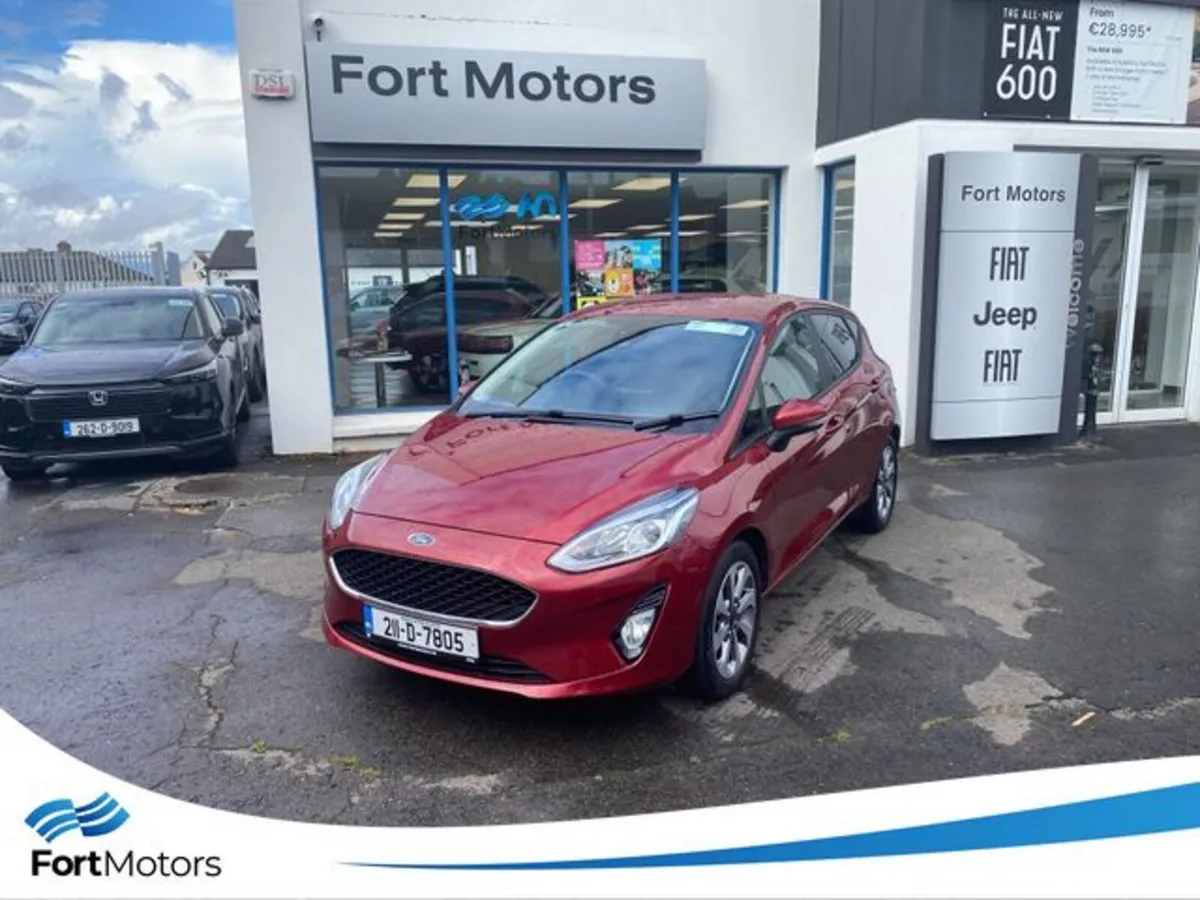 Ford Fiesta Hatchback, Petrol, 2021, Red