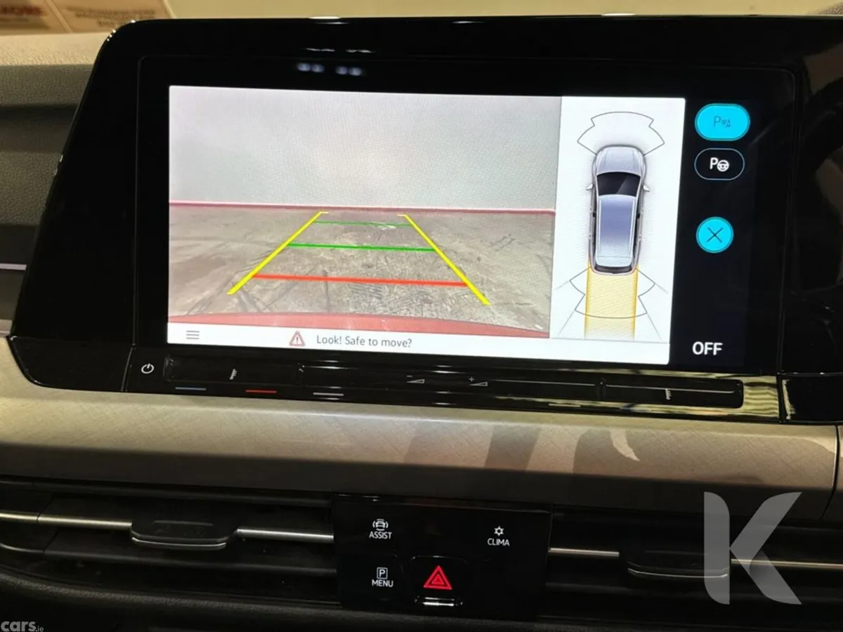 Volkswagen Golf Estate, Petrol Hybrid, 2021, Red