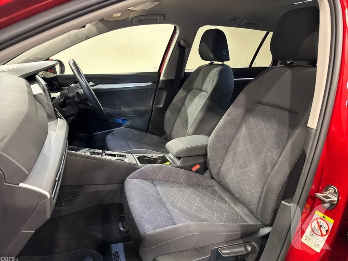 Volkswagen Golf Estate, Petrol Hybrid, 2021, Red
