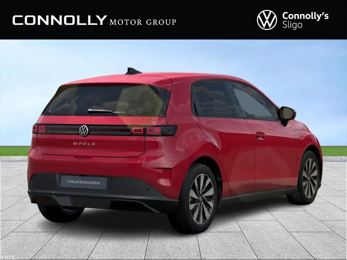 Volkswagen Polo Hatchback, Electric, 2027, Red