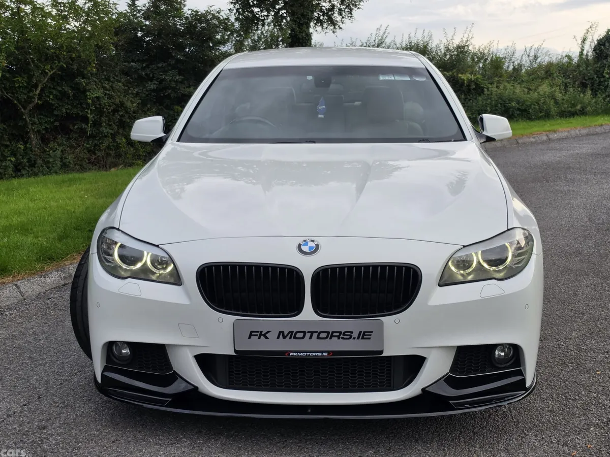 BMW 5-Series Saloon, Diesel, 2012, White