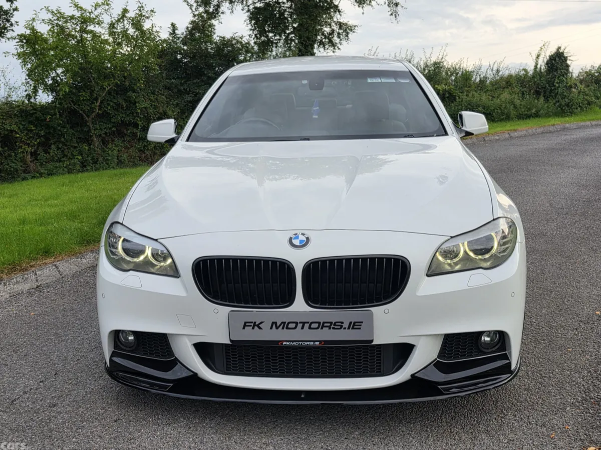 BMW 5-Series Saloon, Diesel, 2012, White