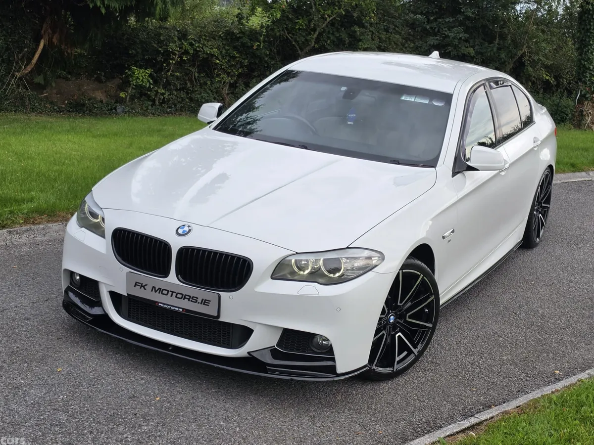 BMW 5-Series Saloon, Diesel, 2012, White