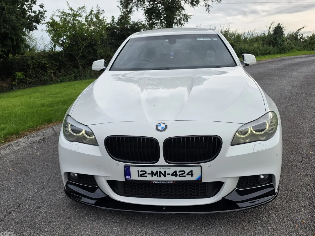 BMW 5-Series Saloon, Diesel, 2012, White