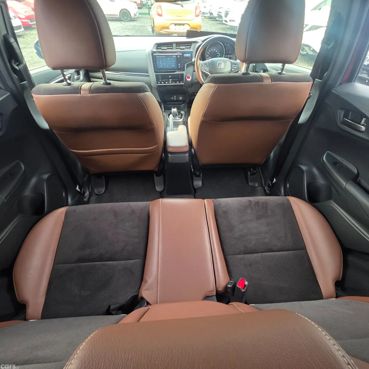 Honda Fit Hatchback, Petrol Hybrid, 2018, Red