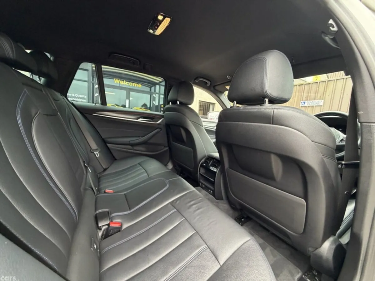 BMW 5-Series Estate, Diesel Hybrid, 2022, White