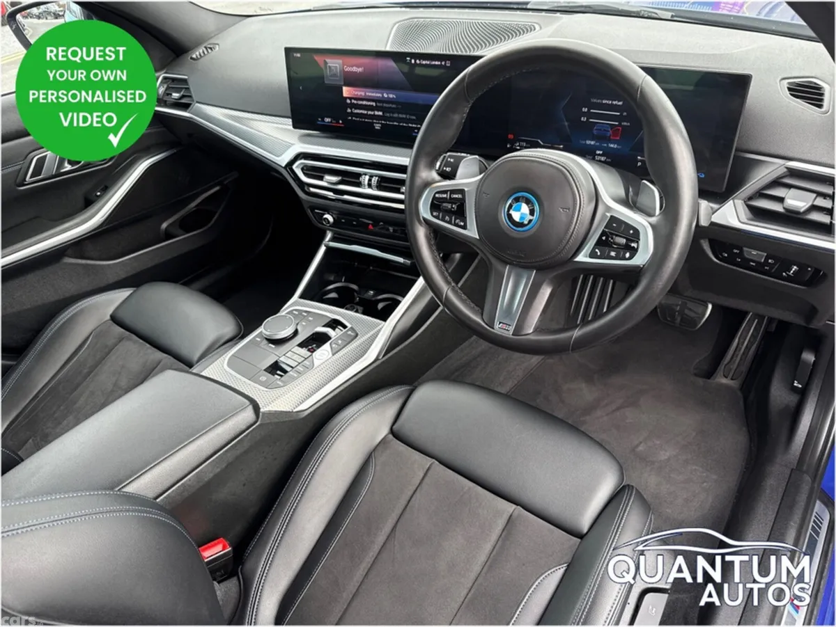 BMW 3-Series Saloon, Petrol Plug-in Hybrid, 2023, Blue