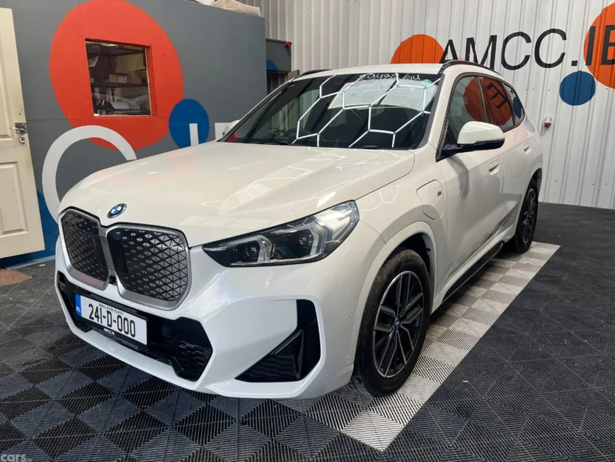 BMW iX1 SUV, Electric, 2024, White