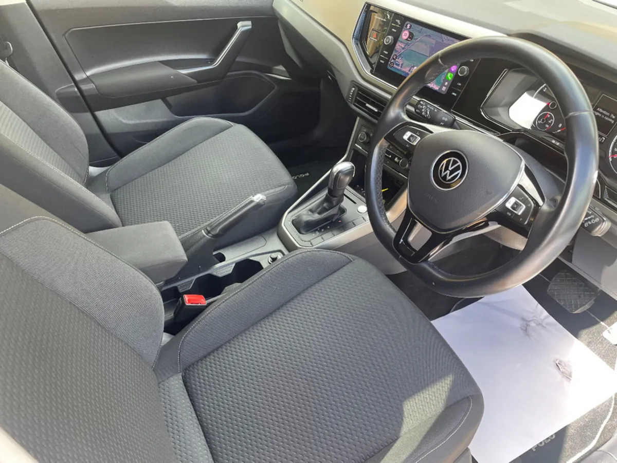 Volkswagen Polo Hatchback, Petrol, 2021, White