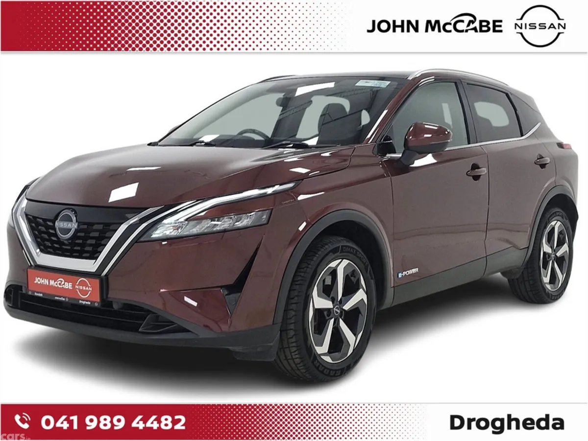 Nissan Qashqai MPV, Petrol Hybrid, 2024, Red