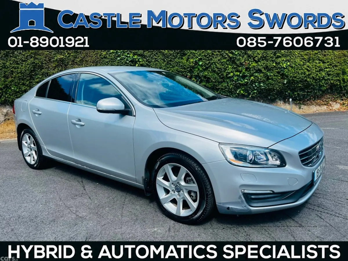 Volvo S60 Hatchback, Petrol, 2015, Silver