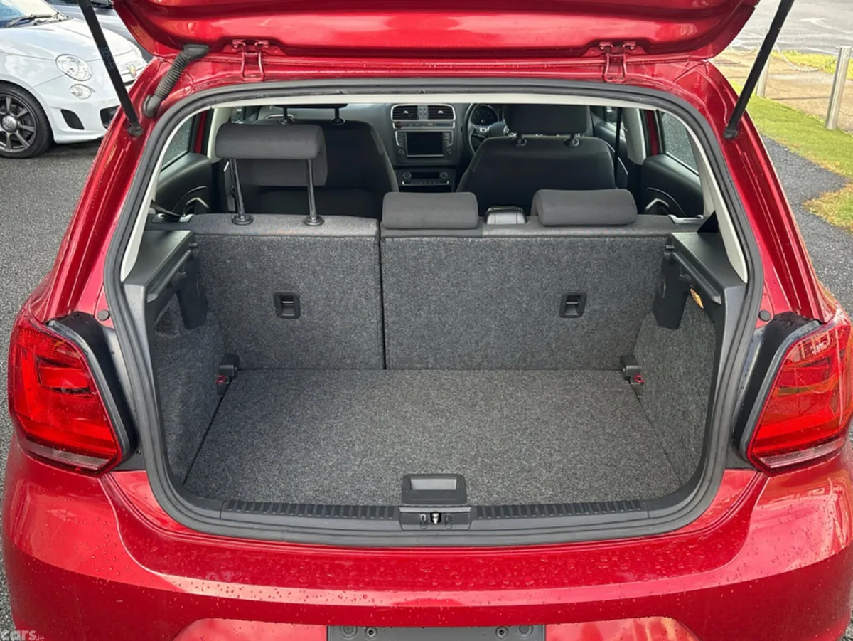 Volkswagen Polo Hatchback, Petrol, 2015, Red