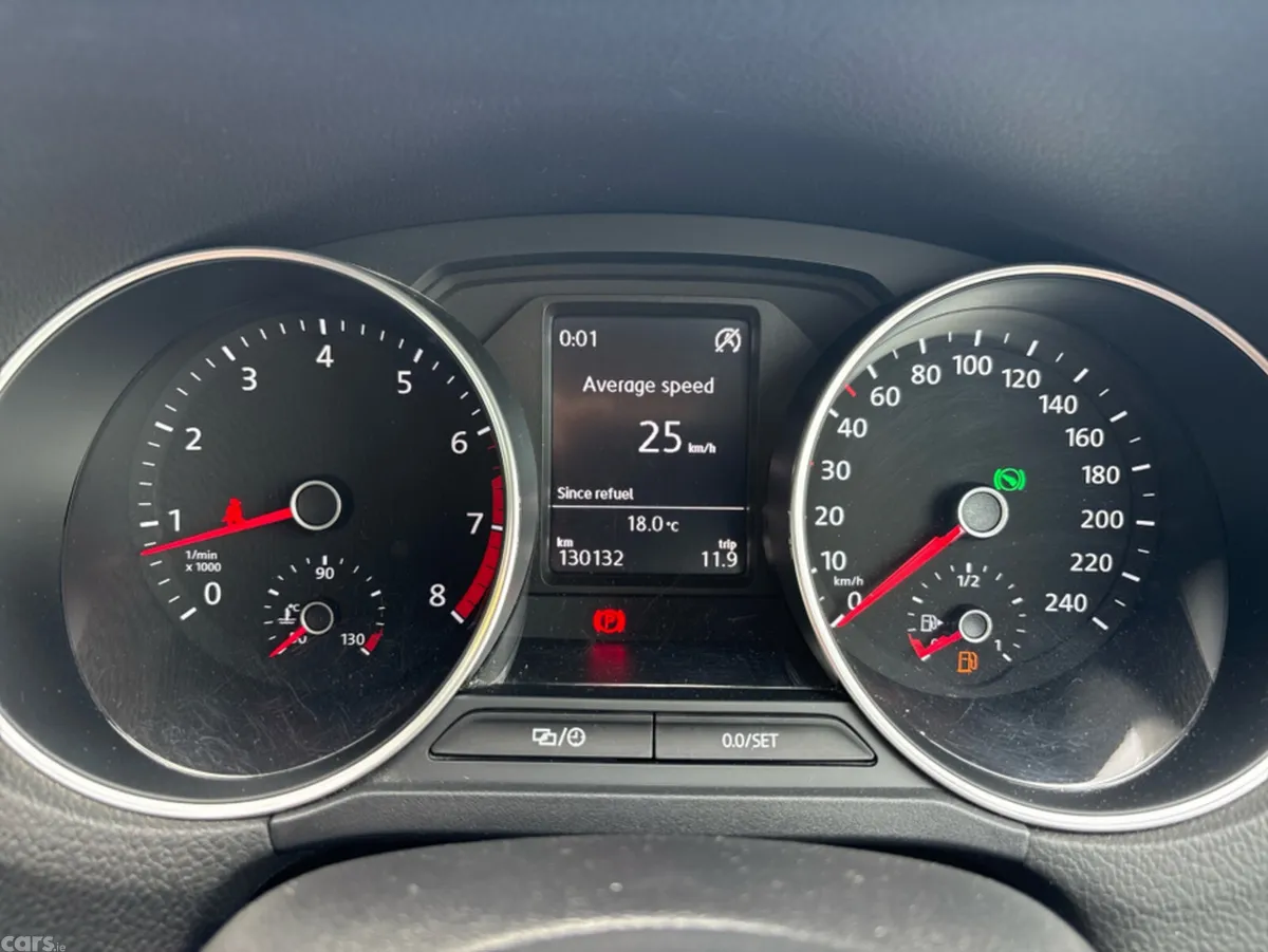 Volkswagen Polo Hatchback, Petrol, 2015, Red