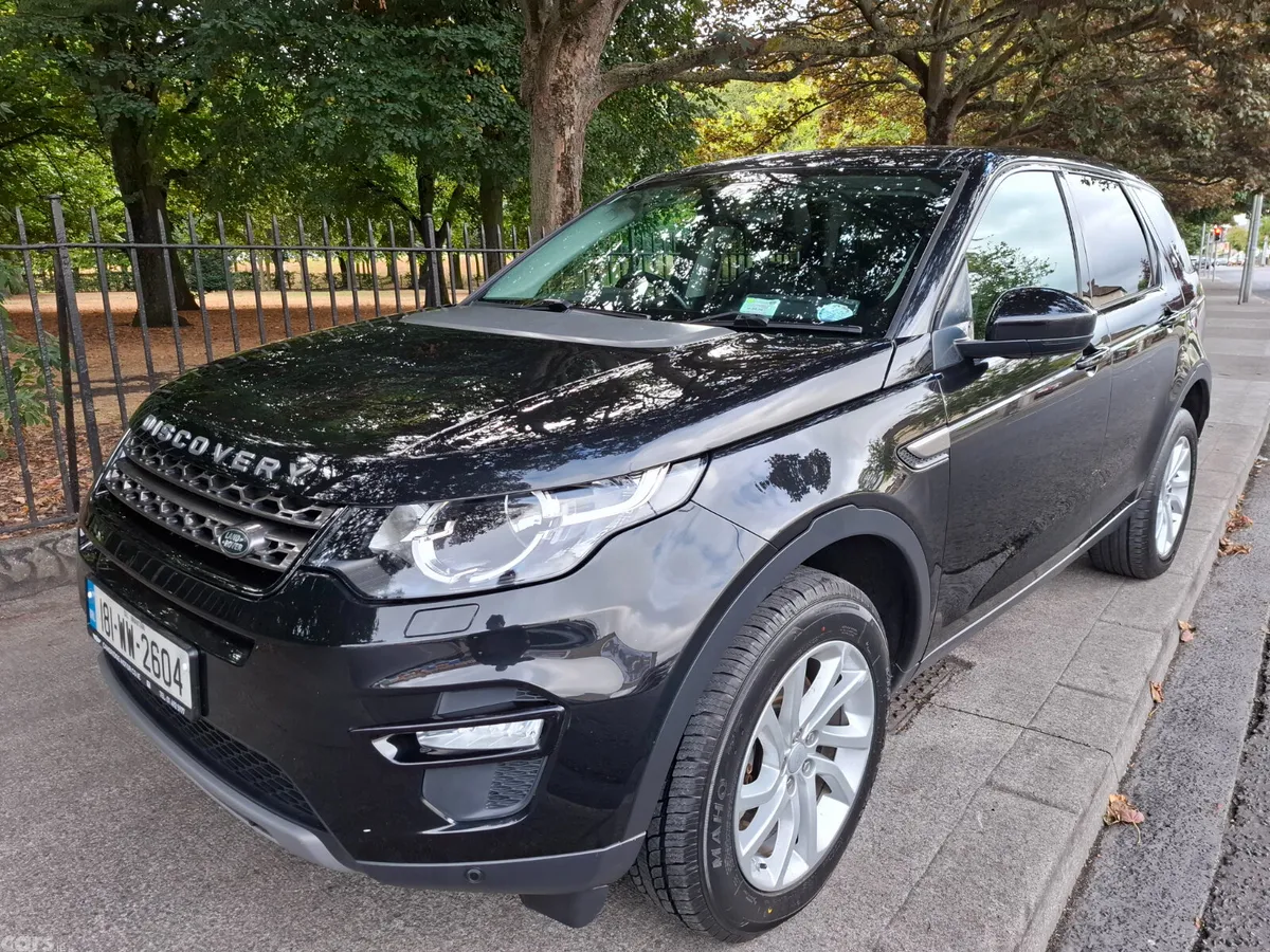 Land Rover Discovery Sport SUV, Diesel, 2018, Black