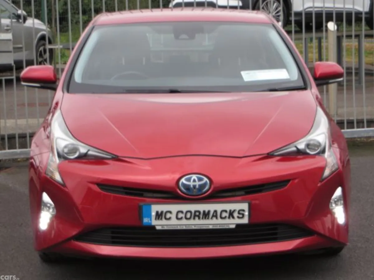 Toyota Prius Hatchback, Petrol Hybrid, 2019, Red