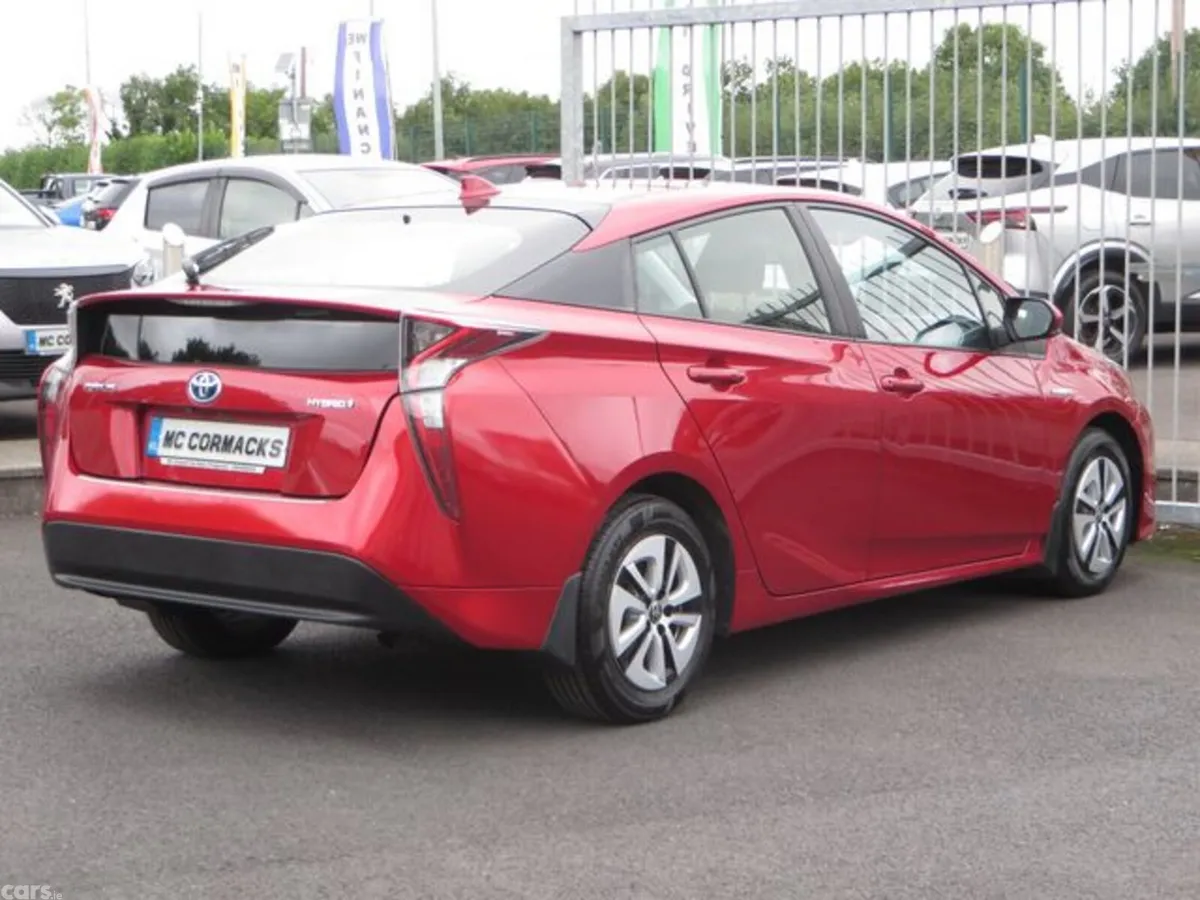 Toyota Prius Hatchback, Petrol Hybrid, 2019, Red