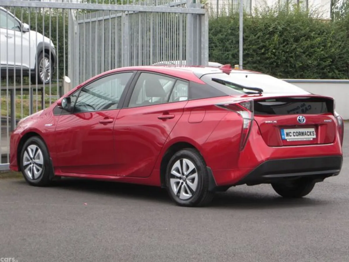 Toyota Prius Hatchback, Petrol Hybrid, 2019, Red