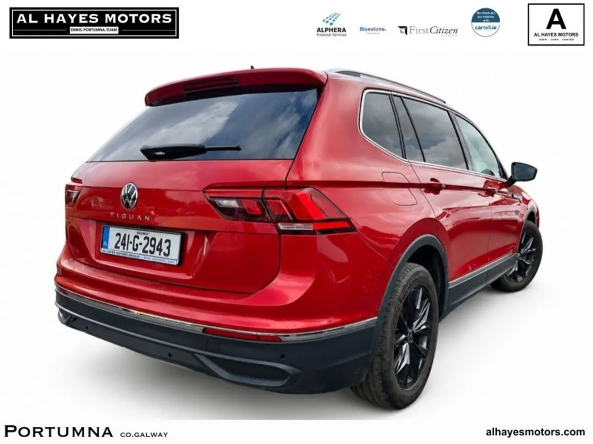Volkswagen Tiguan Allspace SUV, Diesel, 2024, Red