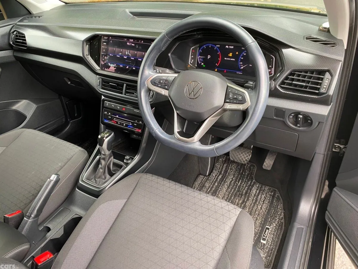 Volkswagen T-Cross SUV, Petrol, 2023, Black