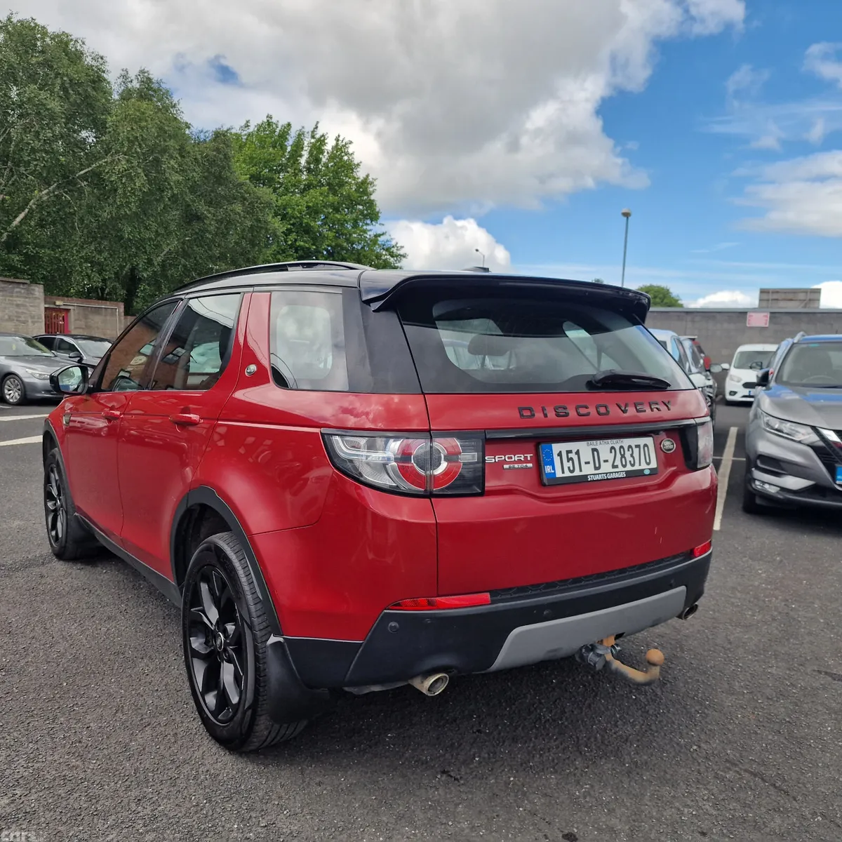 Land Rover Discovery Sport SUV, Diesel, 2015, Red
