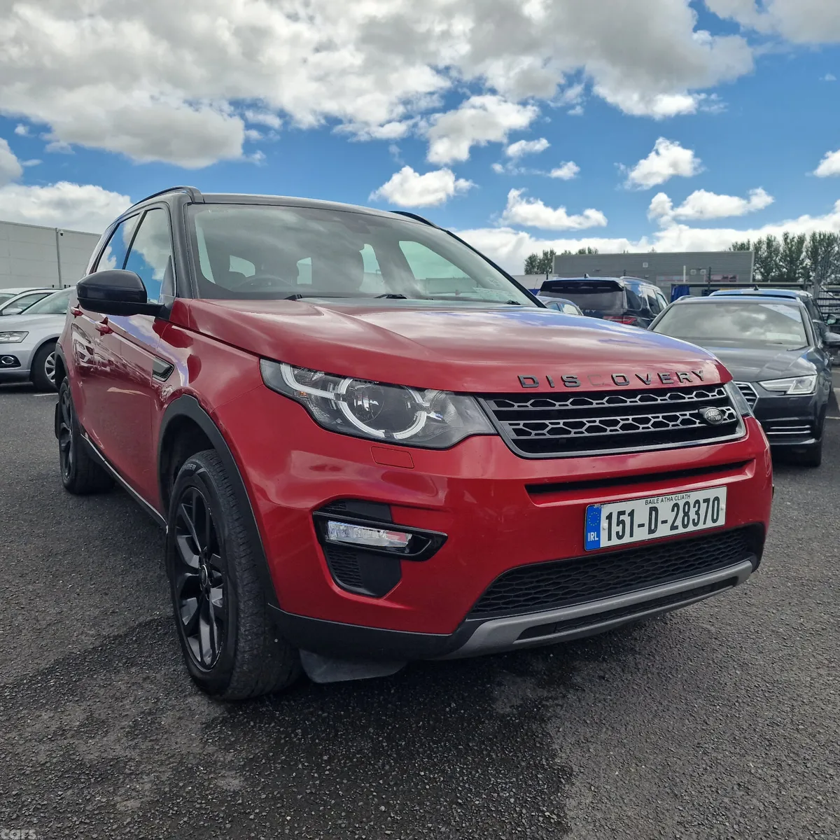 Land Rover Discovery Sport SUV, Diesel, 2015, Red