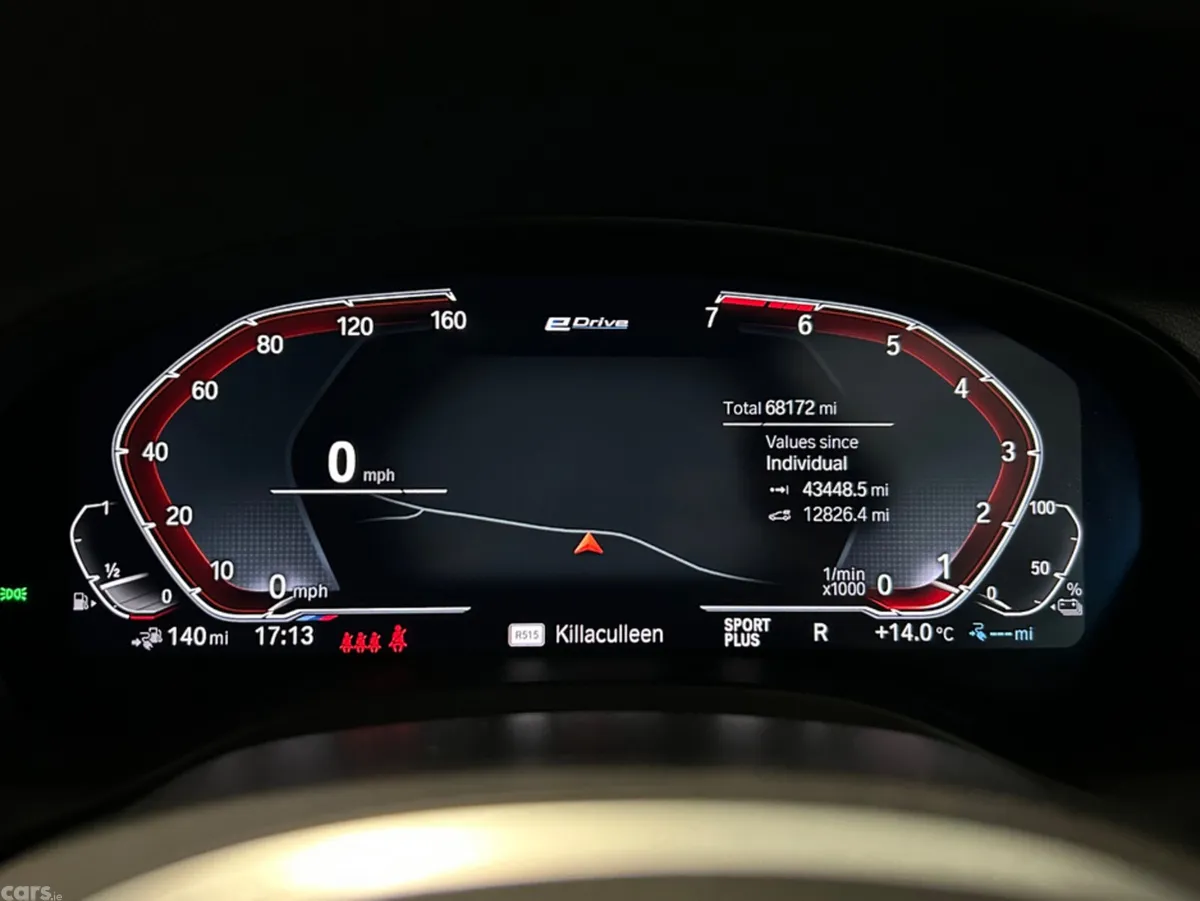 BMW X3 Estate, Petrol Hybrid, 2021, Black