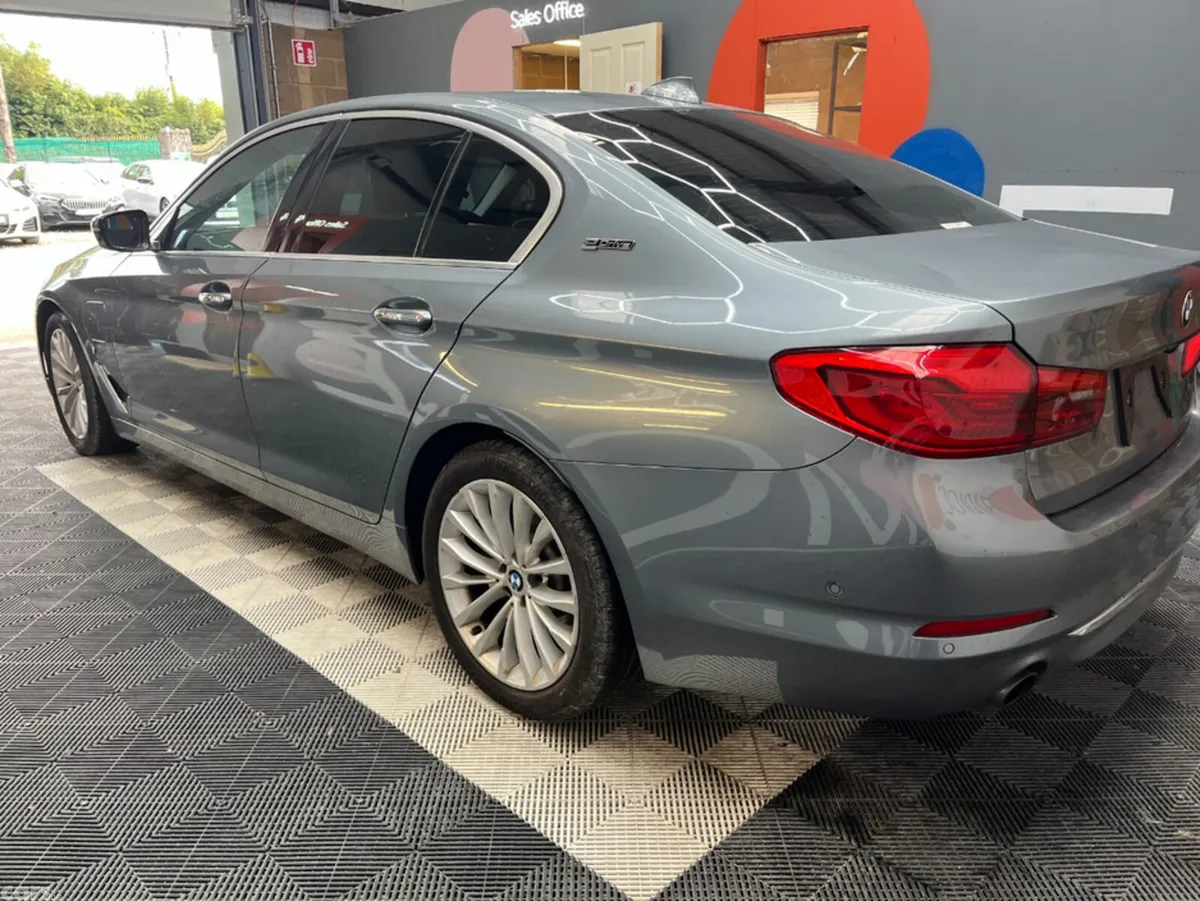 BMW 5-Series Saloon, Petrol, 2018, Blue