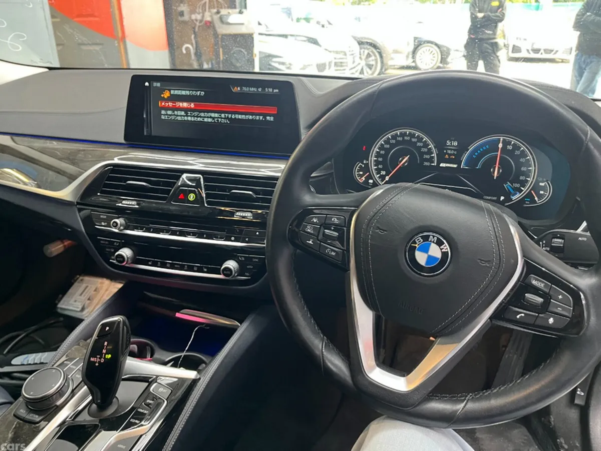 BMW 5-Series Saloon, Petrol, 2018, Blue