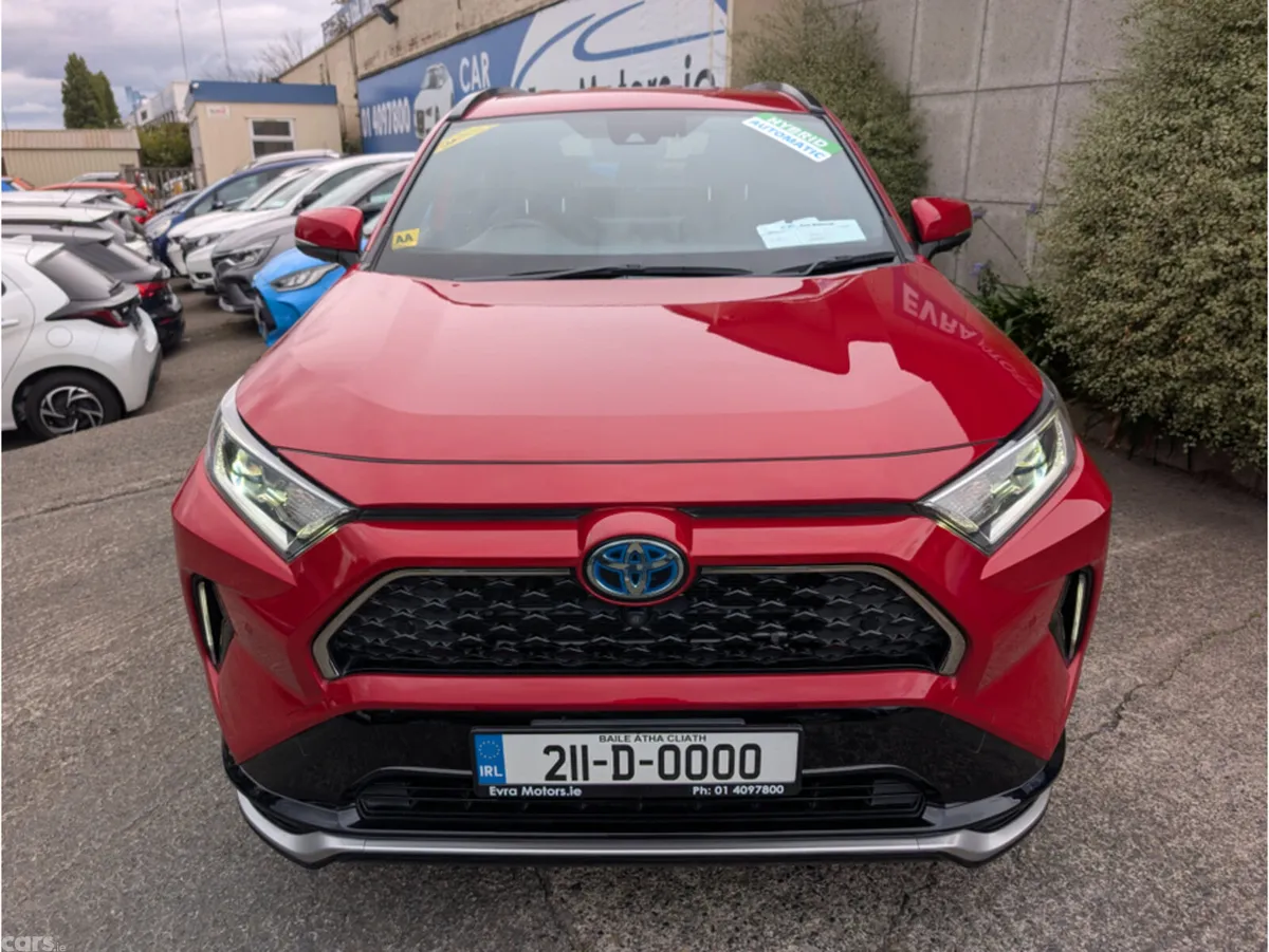 Toyota RAV4 SUV, Petrol Plug-in Hybrid, 2021, Red