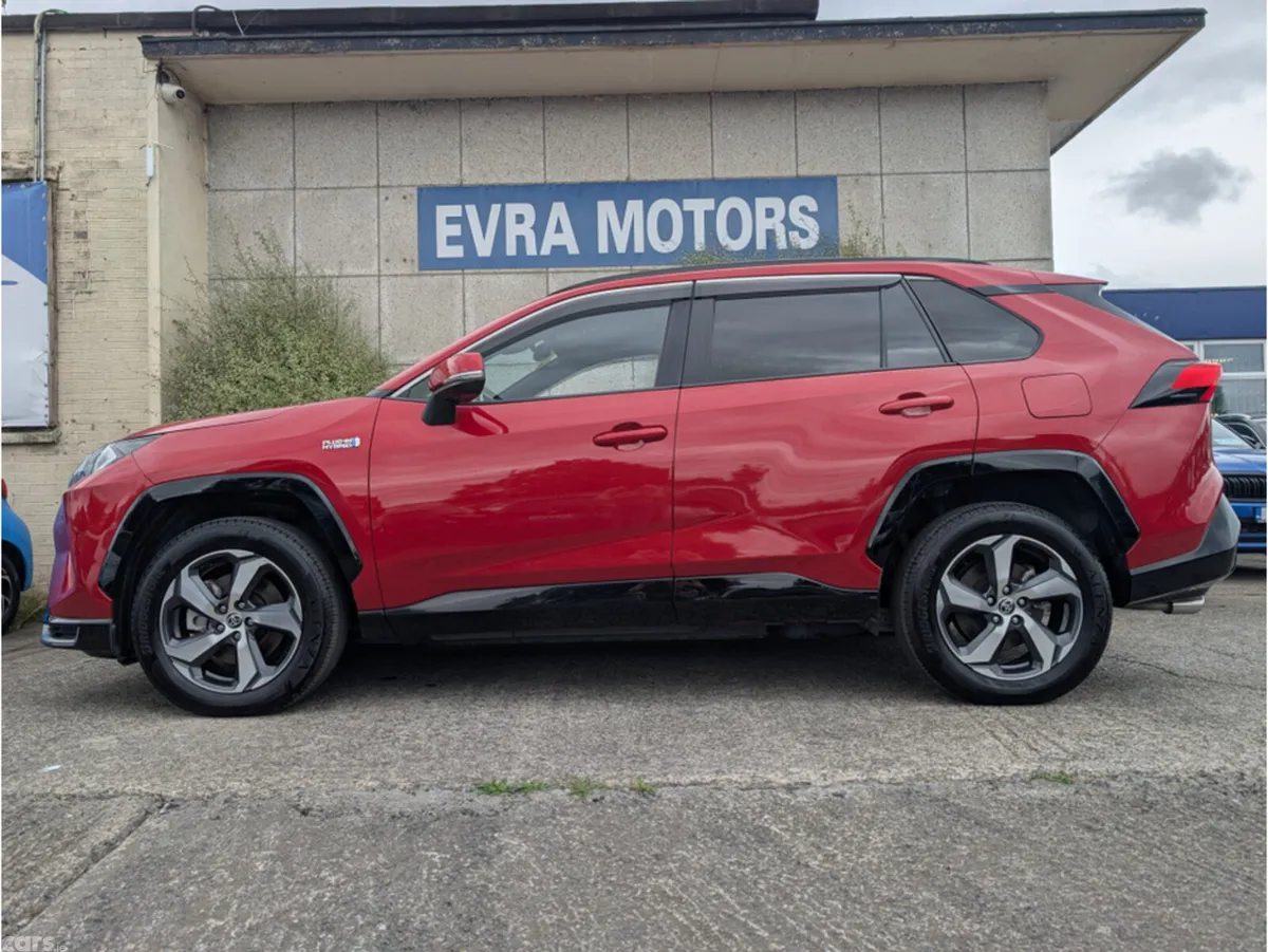 Toyota RAV4 SUV, Petrol Plug-in Hybrid, 2021, Red