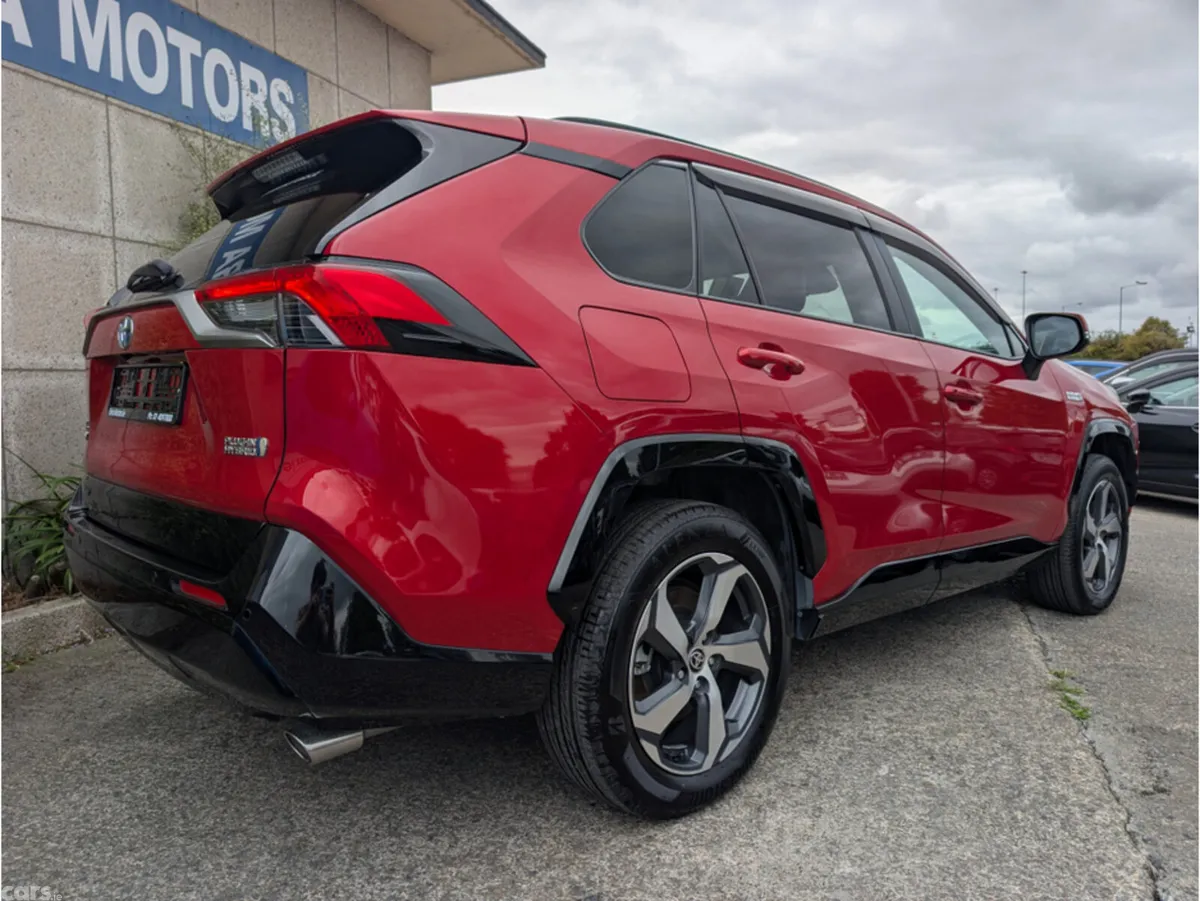 Toyota RAV4 SUV, Petrol Plug-in Hybrid, 2021, Red