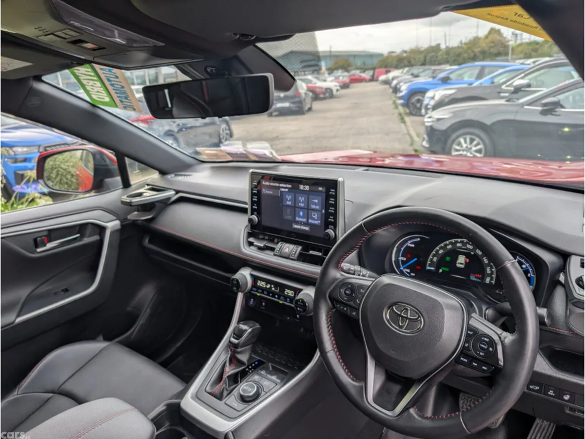 Toyota RAV4 SUV, Petrol Plug-in Hybrid, 2021, Red