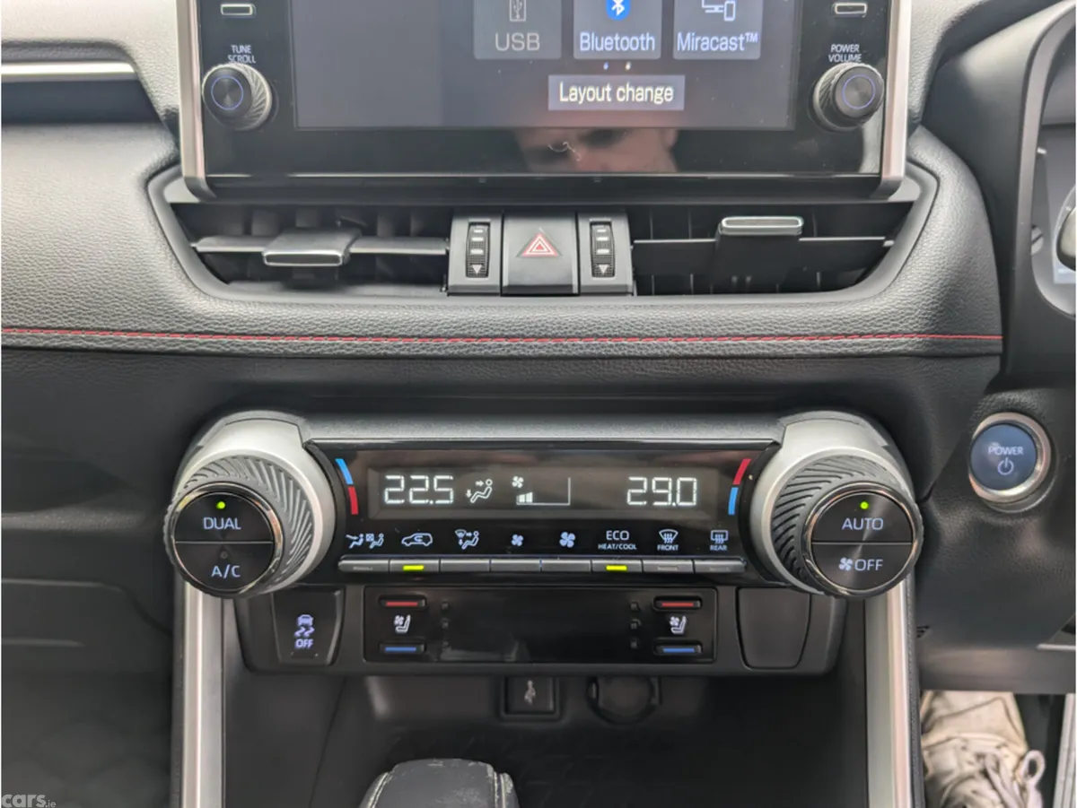 Toyota RAV4 SUV, Petrol Plug-in Hybrid, 2021, Red