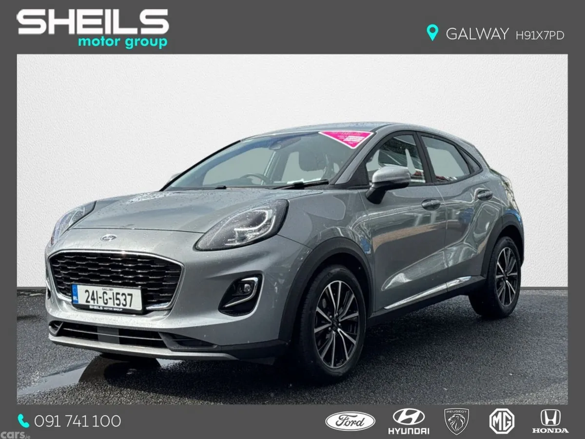 Ford Puma MPV, Petrol Hybrid, 2024, Grey