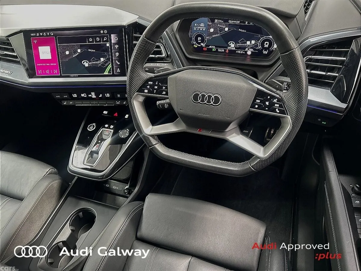 Audi Q4 e-tron SUV, Electric, 2024, Black