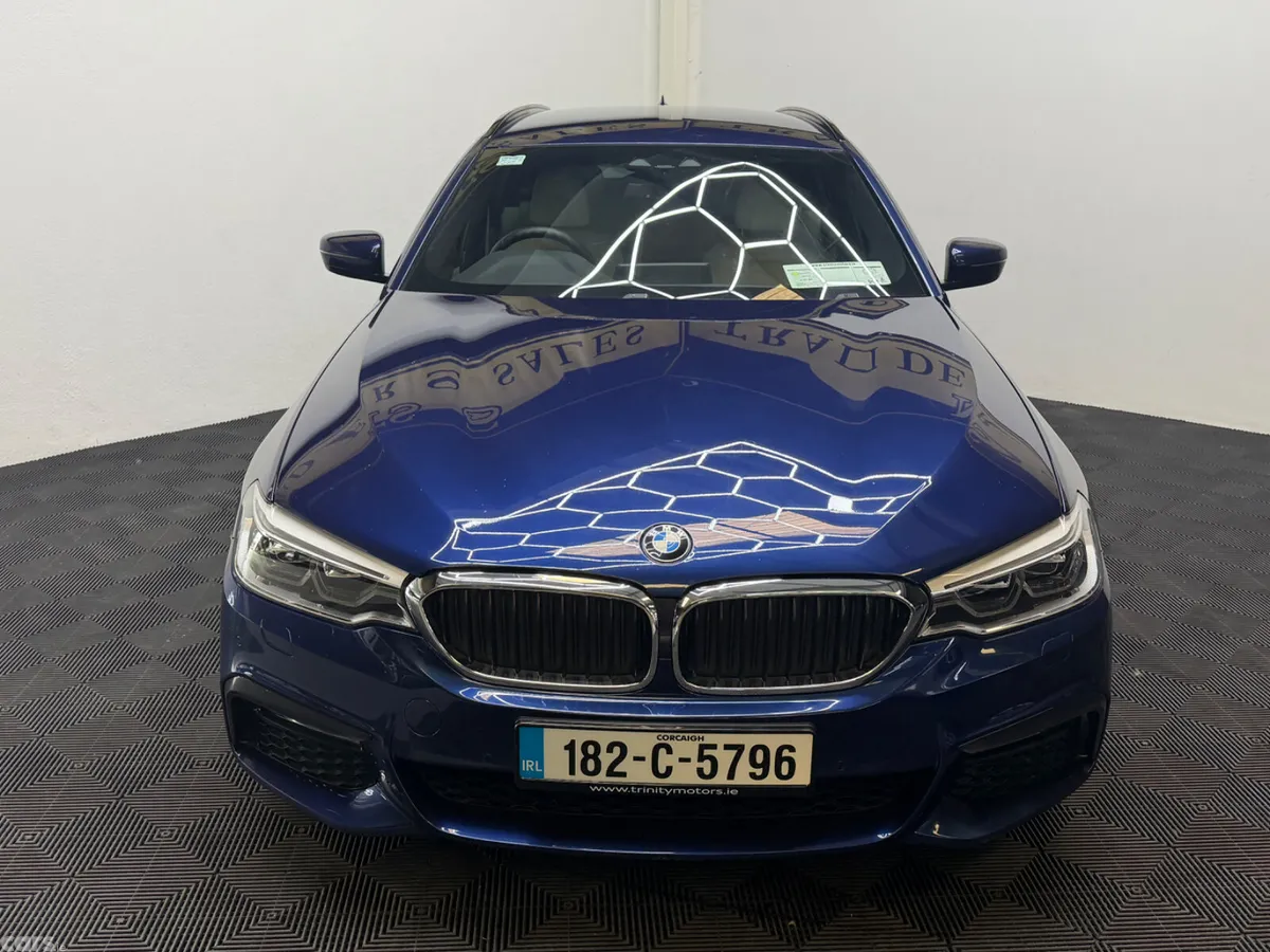 BMW 5-Series Estate, Diesel, 2018, Blue