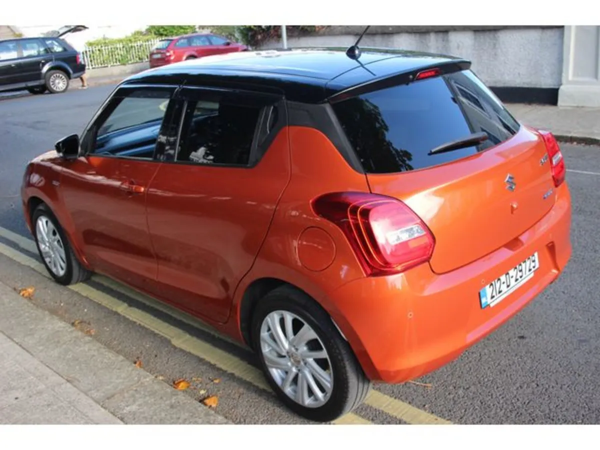 Suzuki Swift Hatchback, Petrol Hybrid, 2021, Orange