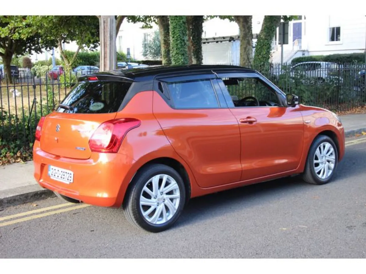 Suzuki Swift Hatchback, Petrol Hybrid, 2021, Orange