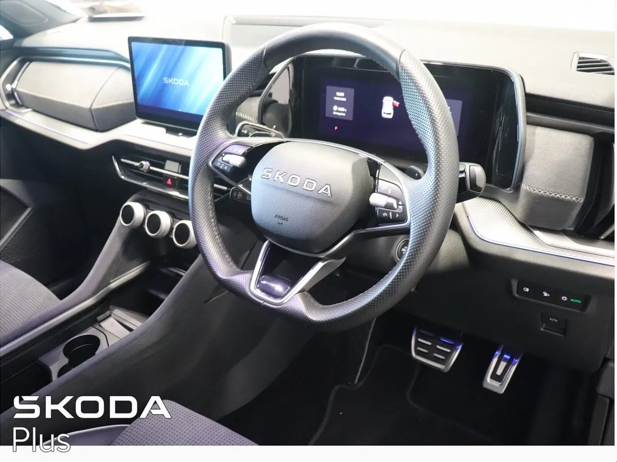 Skoda Kodiaq SUV, Petrol Plug-in Hybrid, 2026, Black