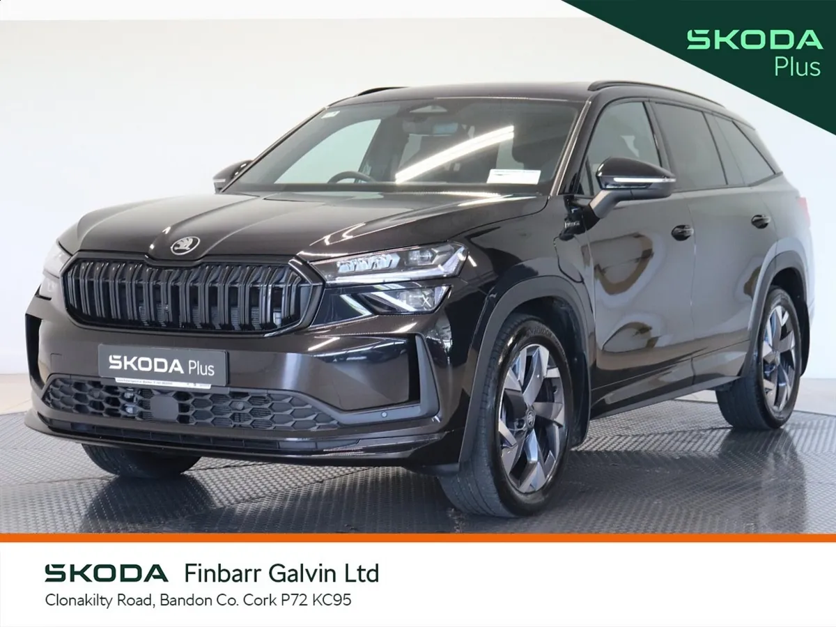 Skoda Kodiaq SUV, Petrol Plug-in Hybrid, 2026, Black