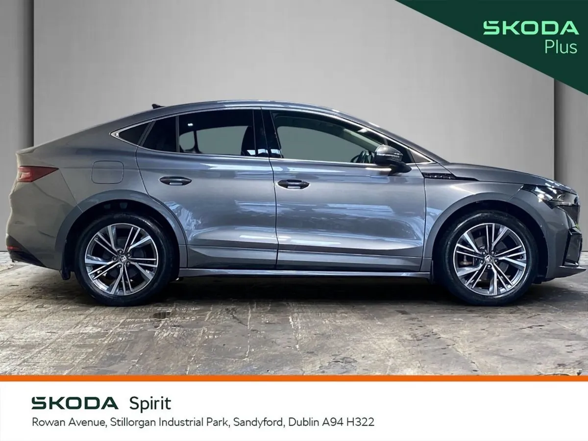 Skoda Enyaq Coupe, Electric, 2023, Grey