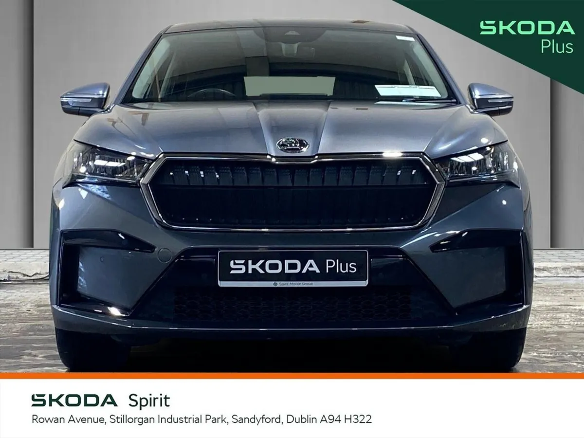 Skoda Enyaq Coupe, Electric, 2023, Grey