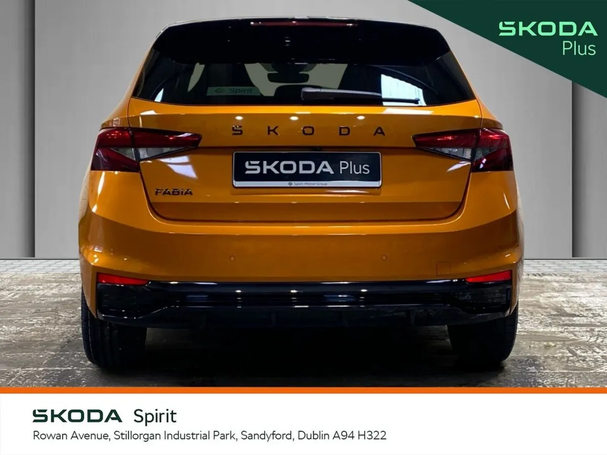 Skoda Fabia Hatchback, Petrol, 2025, Orange