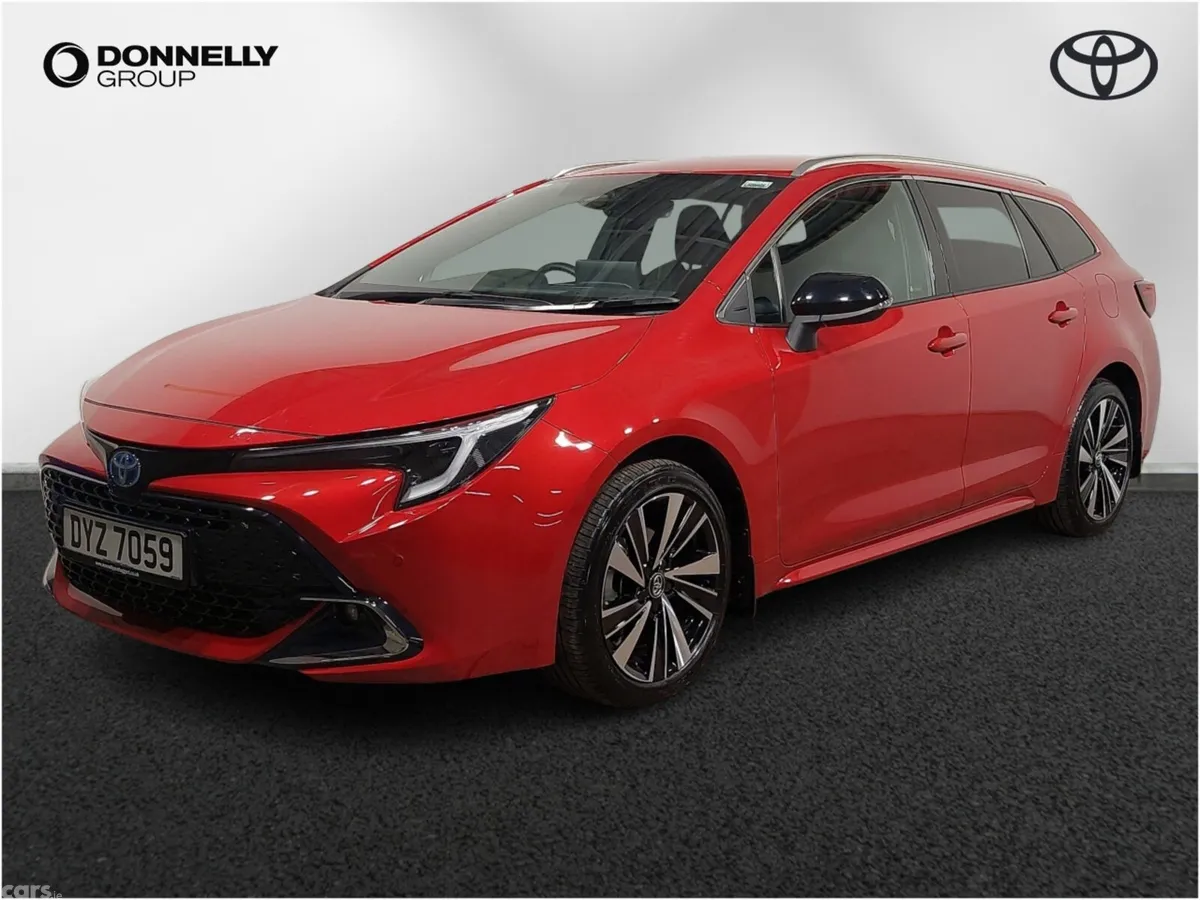 Toyota Corolla Estate, Petrol Hybrid, 2026, Red