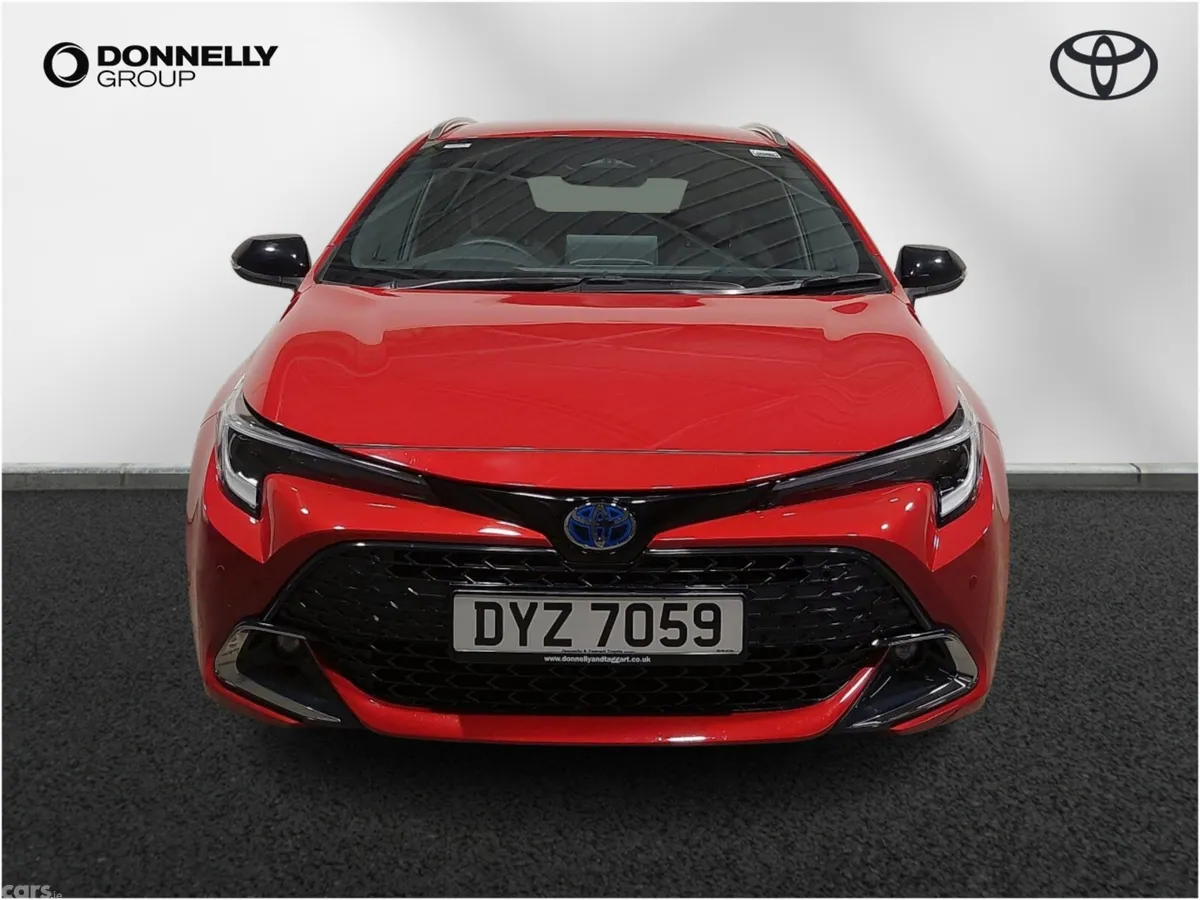 Toyota Corolla Estate, Petrol Hybrid, 2026, Red