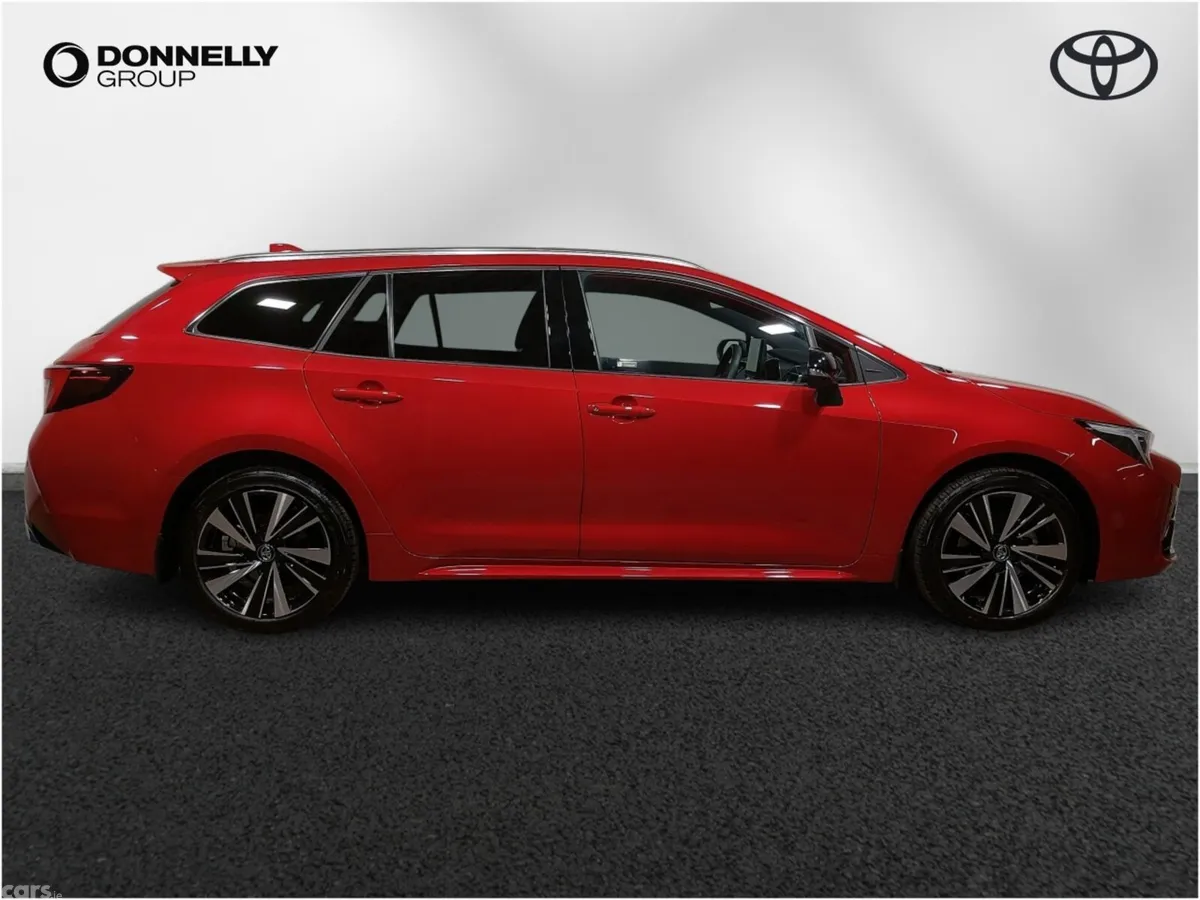 Toyota Corolla Estate, Petrol Hybrid, 2026, Red