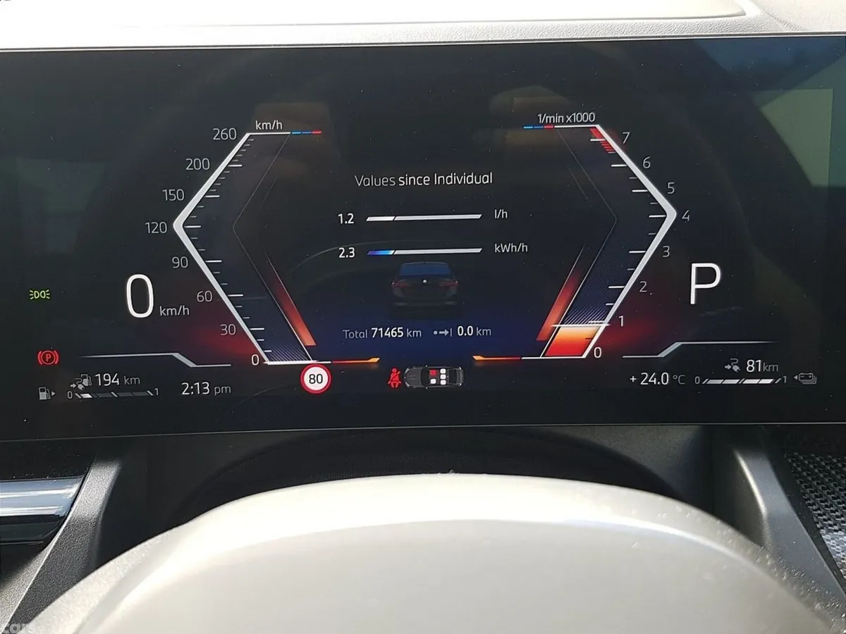 BMW 5-Series Saloon, Petrol Plug-in Hybrid, 2024, Grey