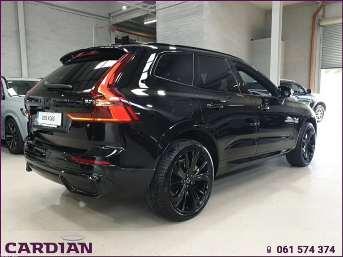 Volvo XC60 SUV, Petrol Hybrid, 2026, Black